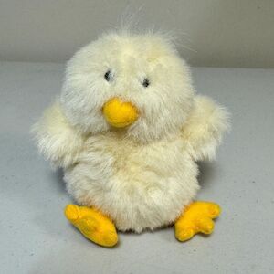 Baby Chick Stuffed Animal Small Yellow Plush Easter Basket Toy Cute Soft Spring
